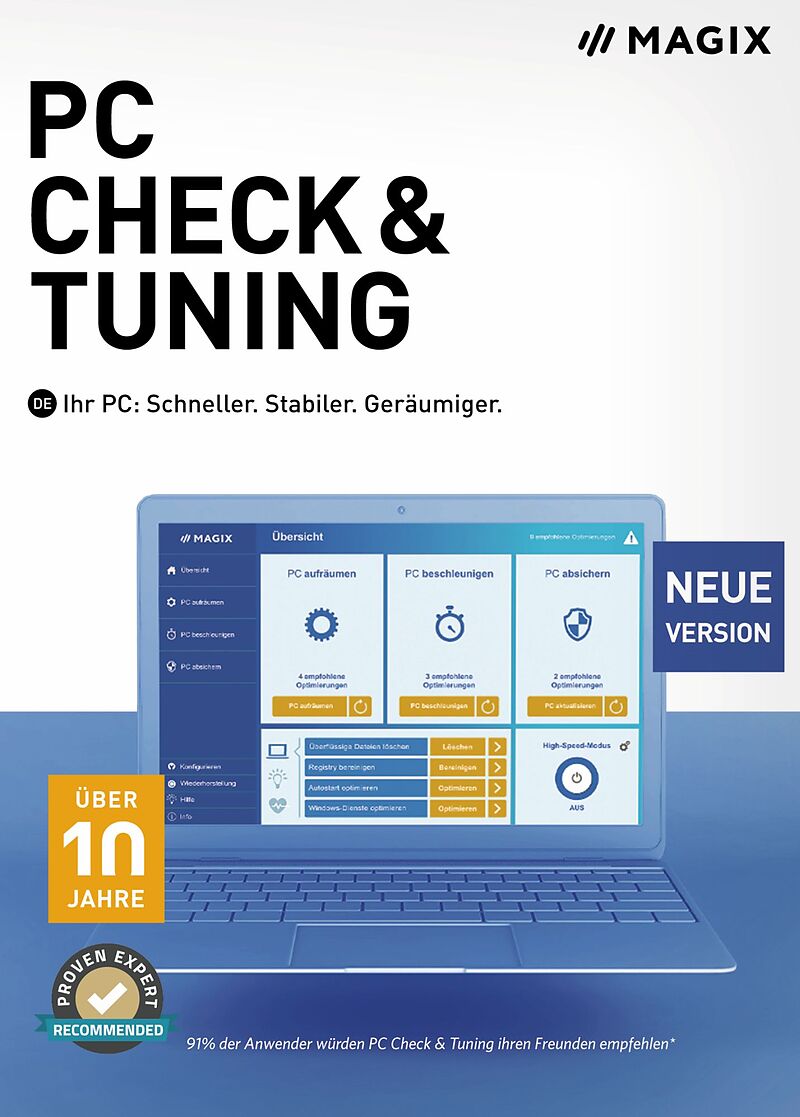 MAGIX PC Check + Tuning 2021 [PC] (D)