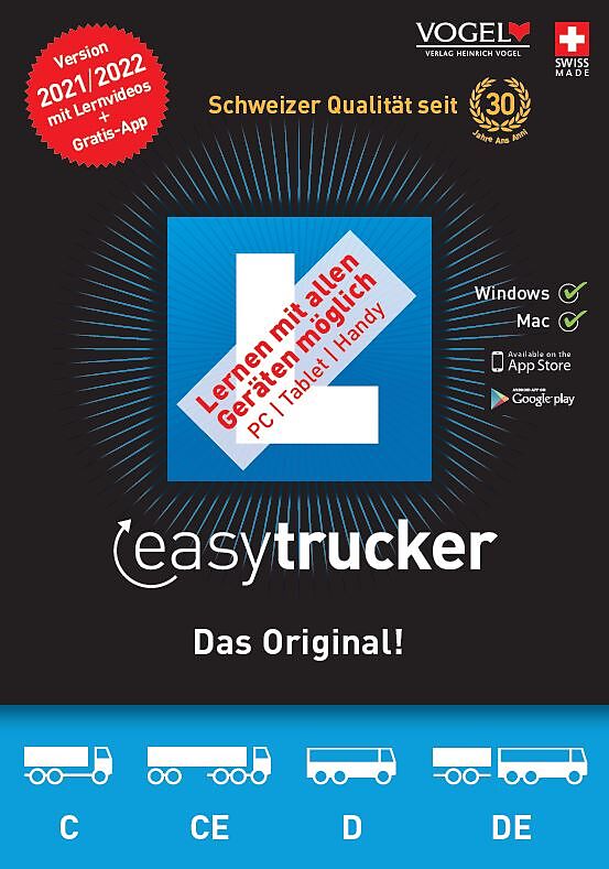 easytrucker 2021/22 [Kat. C/CE+D/DE] [PC/Mac] (D/F/I)